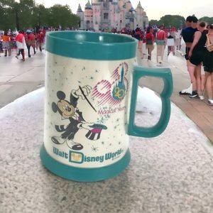 Vintage Walt Disney World 20 Magical Years Thermo